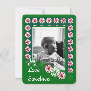 Joy Love and Sweetness Christmas Card