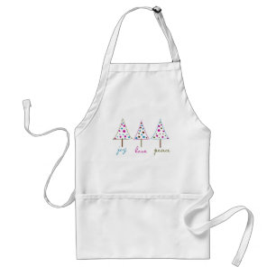 Joy, Love, Peace Apron