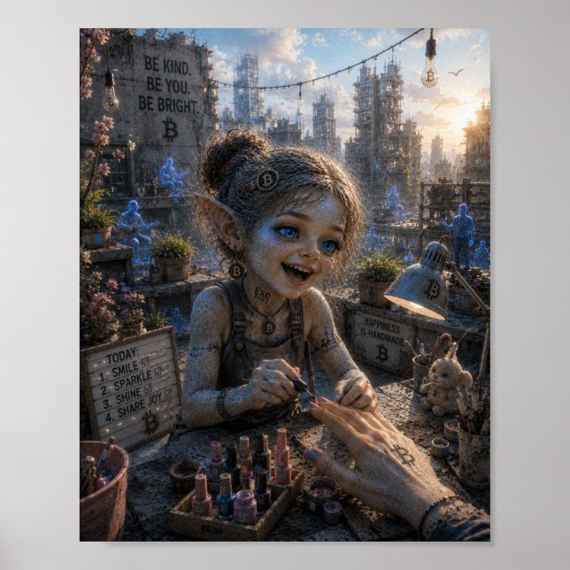 Joy / Manicurist / Rooftop Poster (Front)