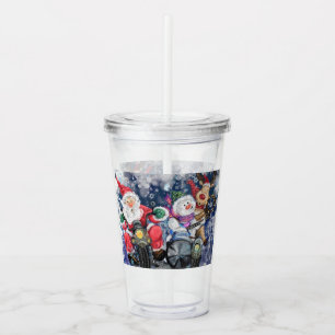Joy - Merry Christmas Acrylic Tumbler