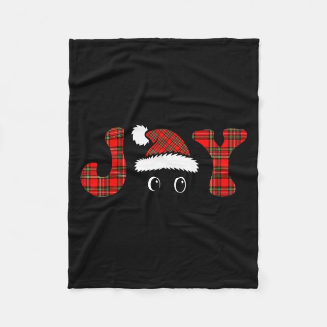 Joy Monster Doll Christmas Kawaii Face For Kids Me Fleece Blanket (Front)