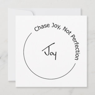 Joy Not Perfection
