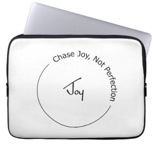 Joy Not Perfection Laptop Sleeve