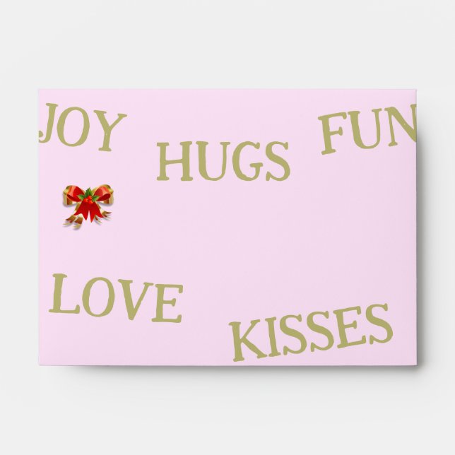 Joy of Christmas Envelope (Front)