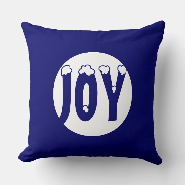 JOY OF CHRISTMAS FUN AND CUTE CUSHION (Front)