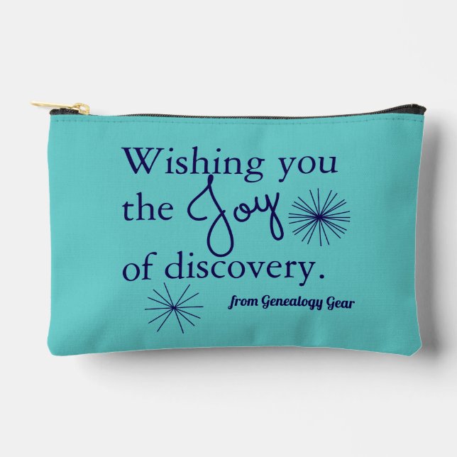 Joy of Discovery Accessory Pouch (Front)