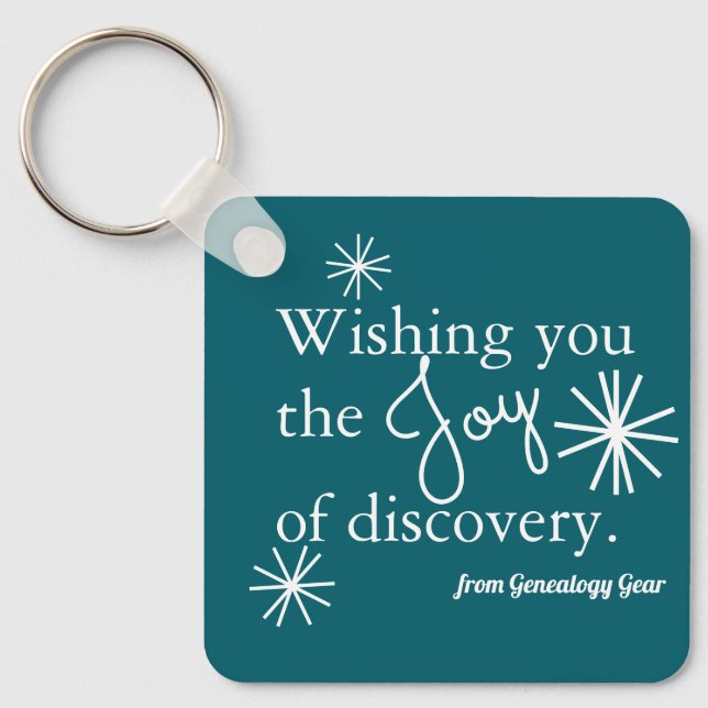 Joy of Discovery Key Ring (Front)