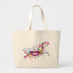 Joy of Music Large Tote Bag