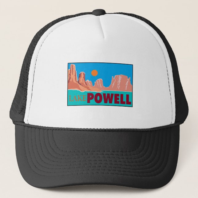 JOY OF POWELL TRUCKER HAT (Front)