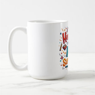 Joy of Studying -no7 Custom-Cut Vinyl Sticker Coffee Mug
