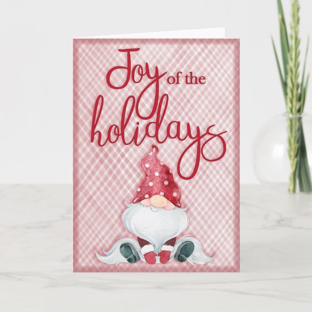 Joy of the Holidays Card (Front)