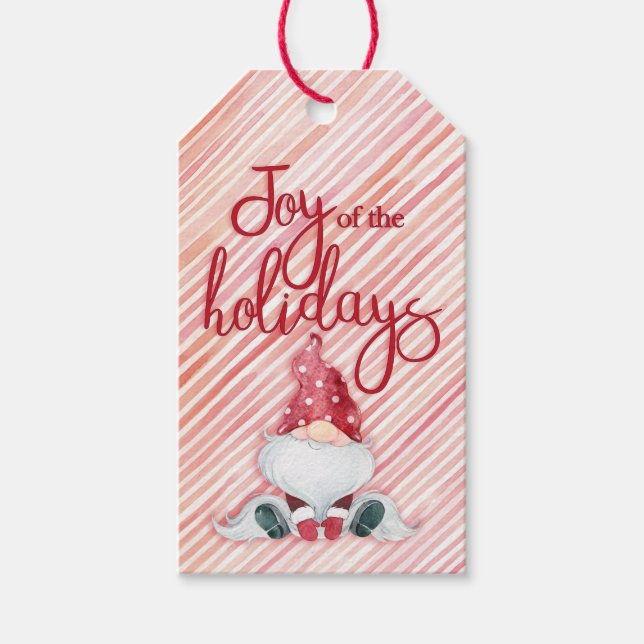 Joy of the Holidays Gift Tags (Front)