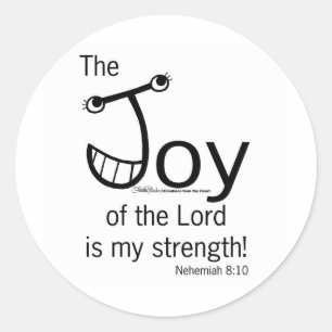 JOY of the Lord Classic Round Sticker