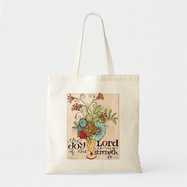 Joy of the Lord Tote Bag (Front)