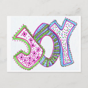 Joy Postcard