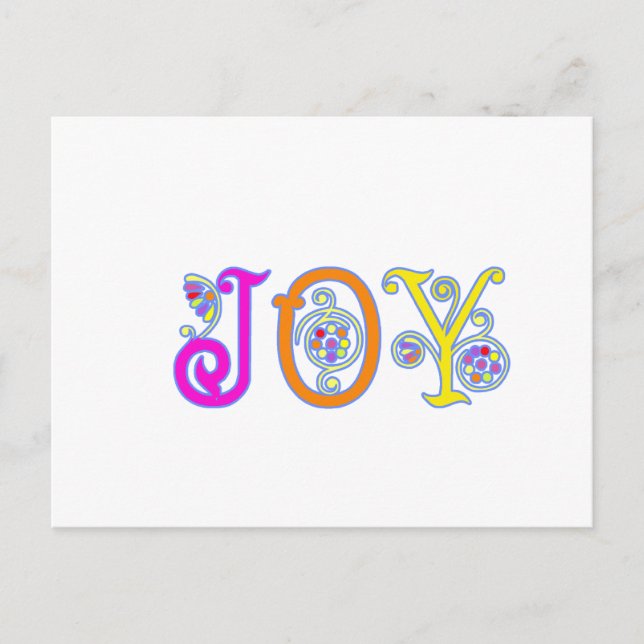 JOY! POSTCARD (Front)