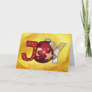 Joy  postkarte card
