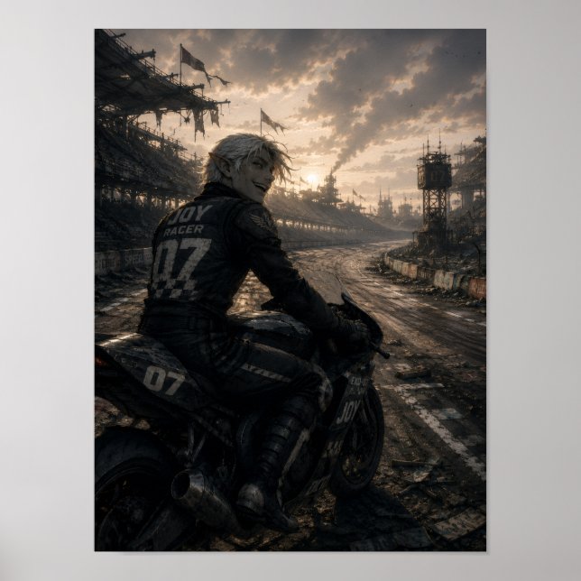 Joy / Racer / Endless Track Poster (Front)