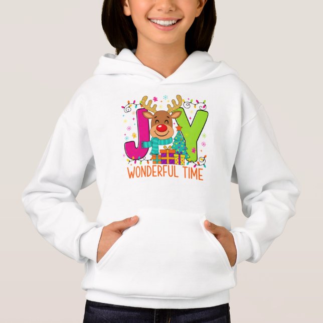 "JOY Reindeer & Holiday Gifts" (Front)