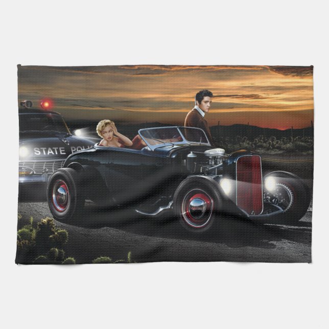 Joy Ride 2 Tea Towel (Horizontal)