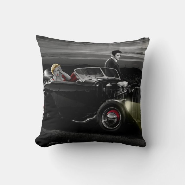 Joy Ride B&W Cushion (Front)