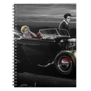 Joy Ride B&W Notebook