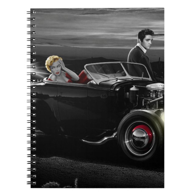 Joy Ride B&W Notebook (Front)