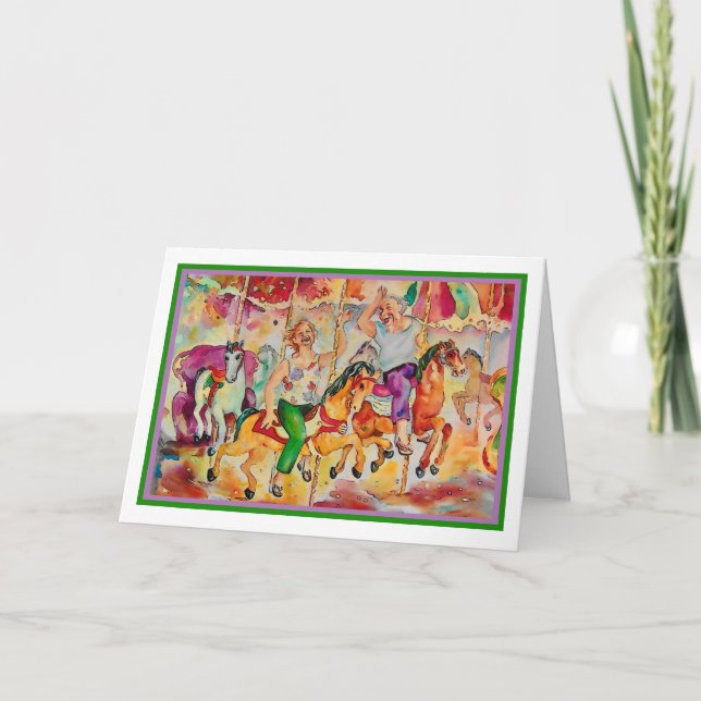 Joy Ride Birthday Card (Front)