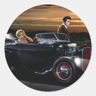 Joy Ride Classic Round Sticker