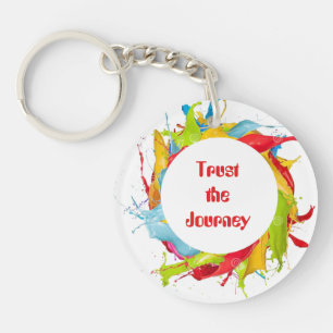 “Joy Ride” Double-Sided Acrylic Keychain