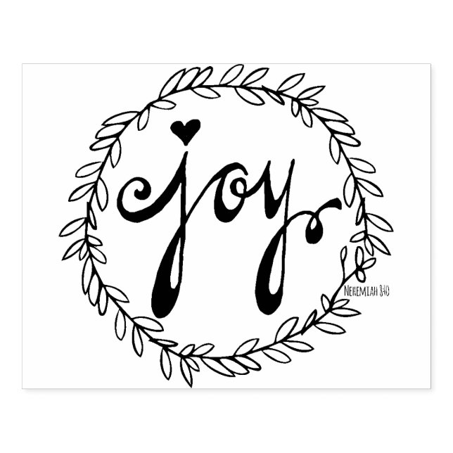JOY | rubber stamp (Imprint)