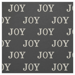 JOY (silver) Fabric