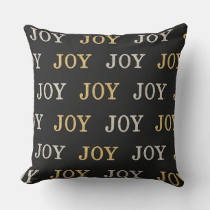 JOY (silver / gold glitter) Cushion