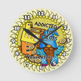 Joy slots gnome round clock