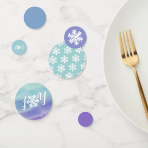 Joy Snowflake Confetti