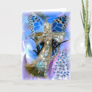Joy To The World Angel Card