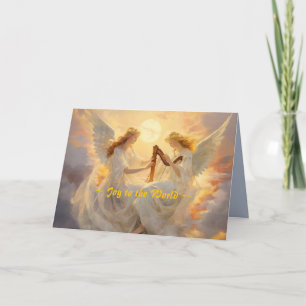 JOY TO THE WORLD ANYONE CHRISTMAS CARD