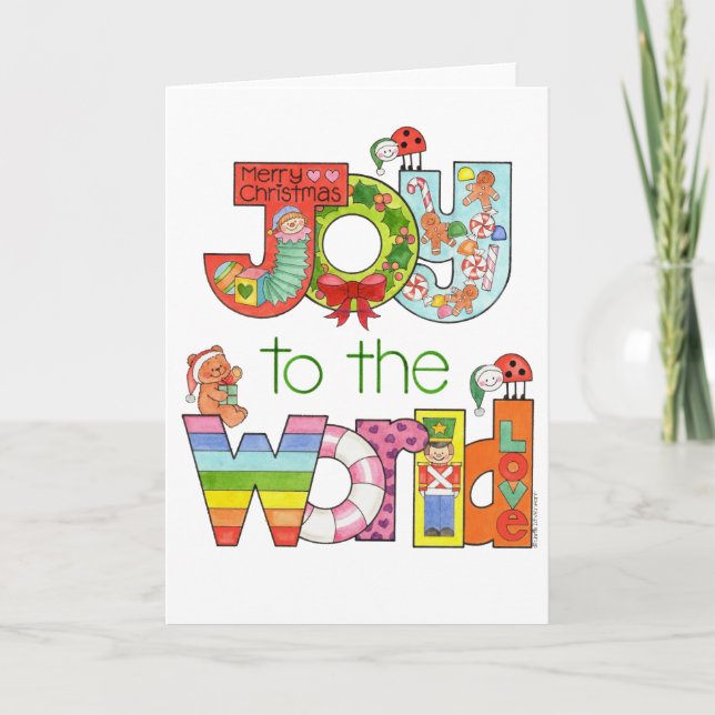 Joy to the World Card (Front)