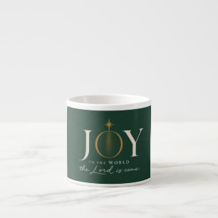  JOY TO THE WORLD   Christian Christmas Espresso Cup