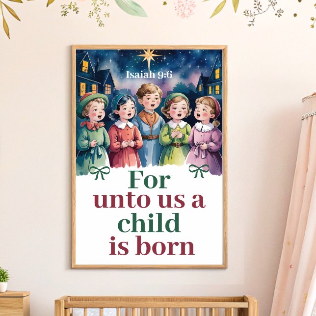 Joy to the World Christian Nursery Wall Art print (Creator Uploaded)
