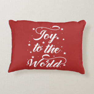 joy to the world Christmas Decorative Cushion