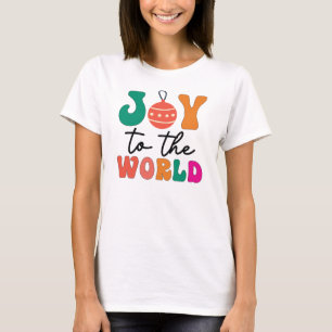 Joy to The World - Christmas Design-50835 T-Shirt