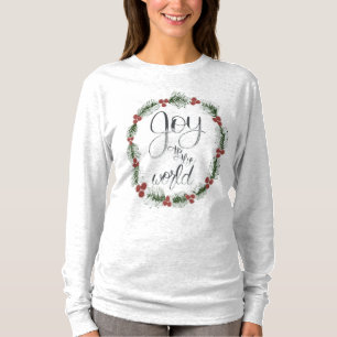 Joy to the World Christmas Long Sleeved T-shirt