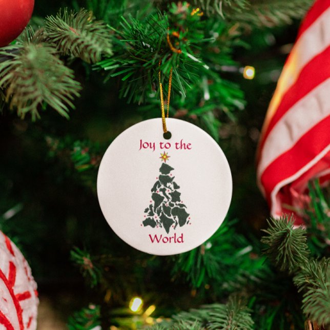 Joy to the World Christmas Ornament (Creator Uploaded)