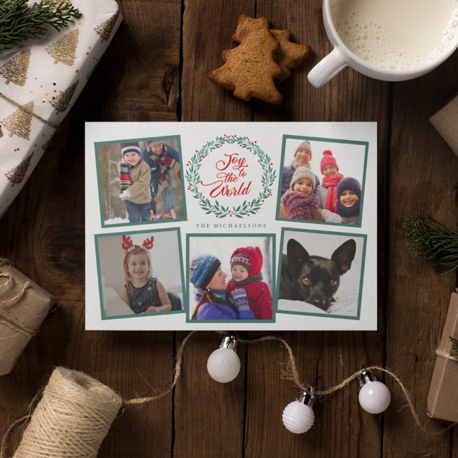 JOY TO THE WORLD CHRISTMAS Photo Collage (Creator Uploaded)