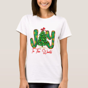 Joy to the world Christmas T shirt