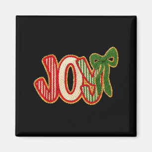 Joy To The World Crochet Jesus Christian Holiday C Magnet