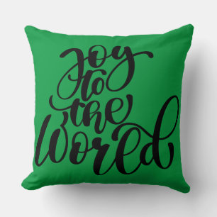 JOY TO THE WORLD CUSHION