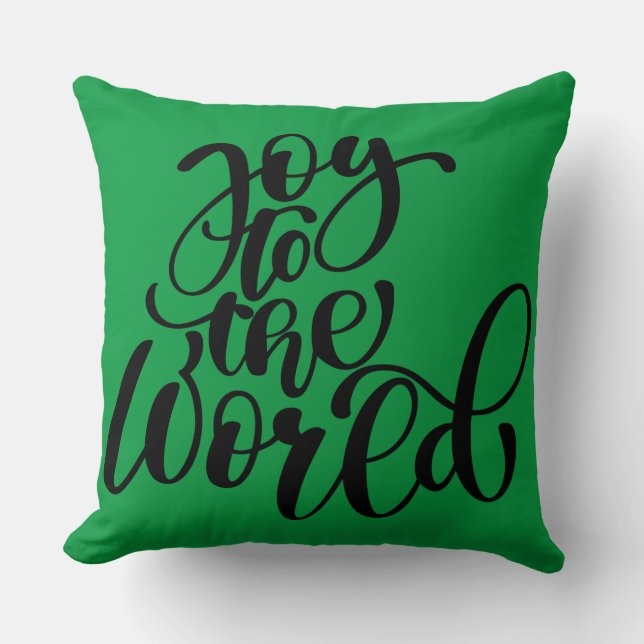 JOY TO THE WORLD CUSHION (Front)