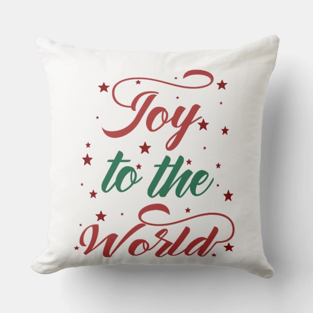 joy to the world cushion (Front)